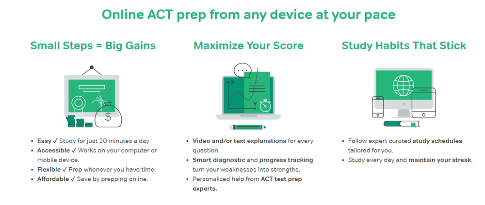 las mejores empresas de preparacion para examenes act y sat en 2021